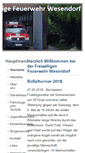 Mobile Screenshot of feuerwehr-wesendorf.de
